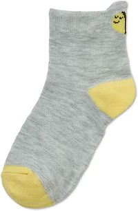 BCG Girls' Spring Icon Tab Quarter Socks 6-Pack