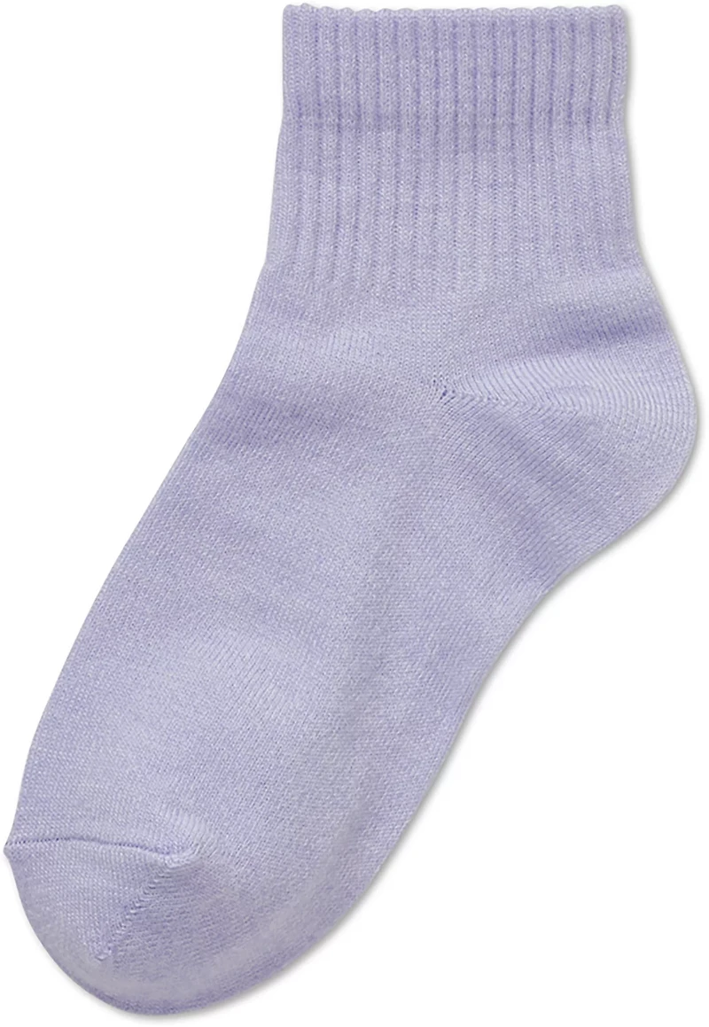 BCG Girls' Marls Quarter Socks 6-Pack
