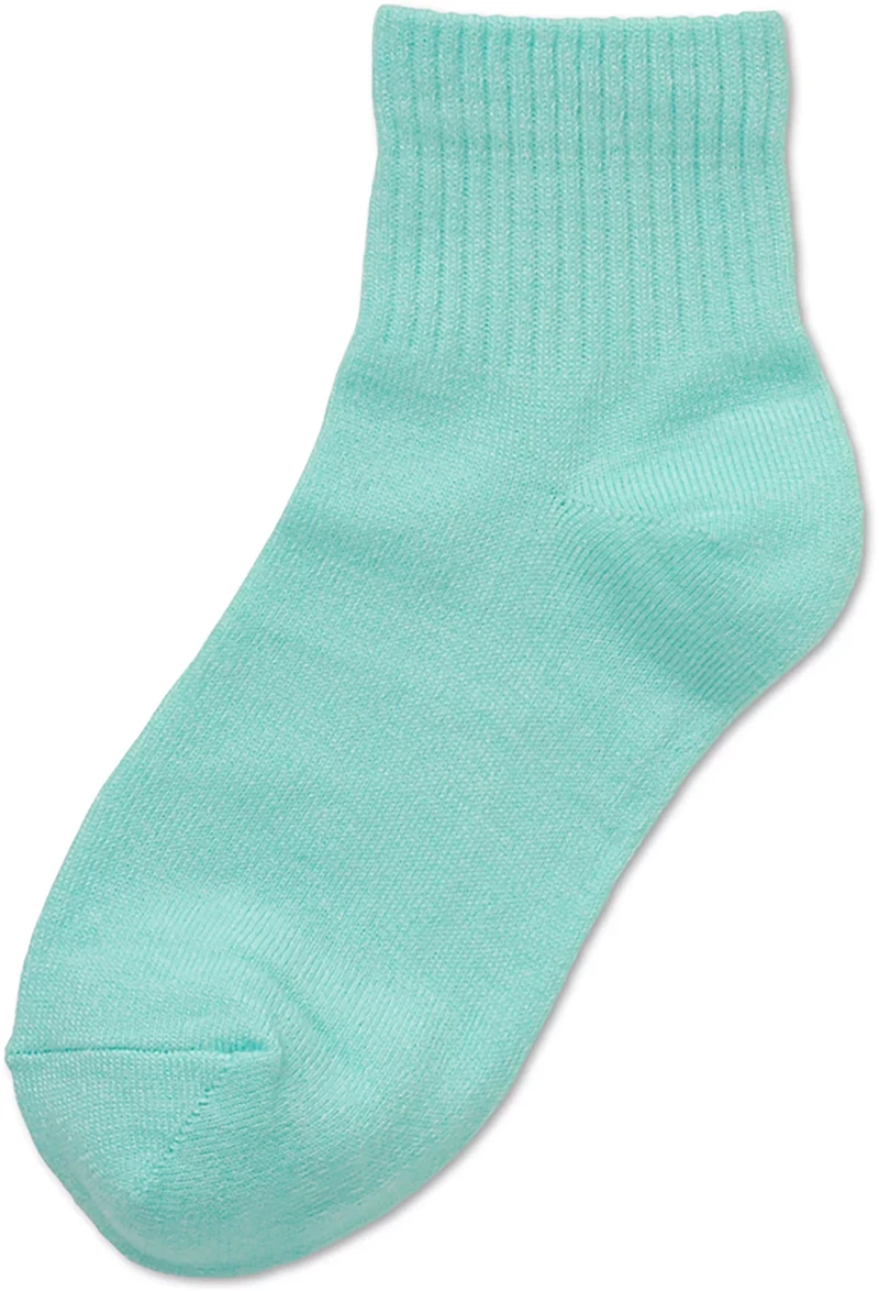 BCG Girls' Marls Quarter Socks 6-Pack