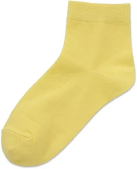 BCG Girls' Rainbows and Sunshine Quarter Socks 6-Pack