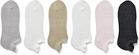 BCG Women's Animal Mesh Low Cut Socks 6-Pack