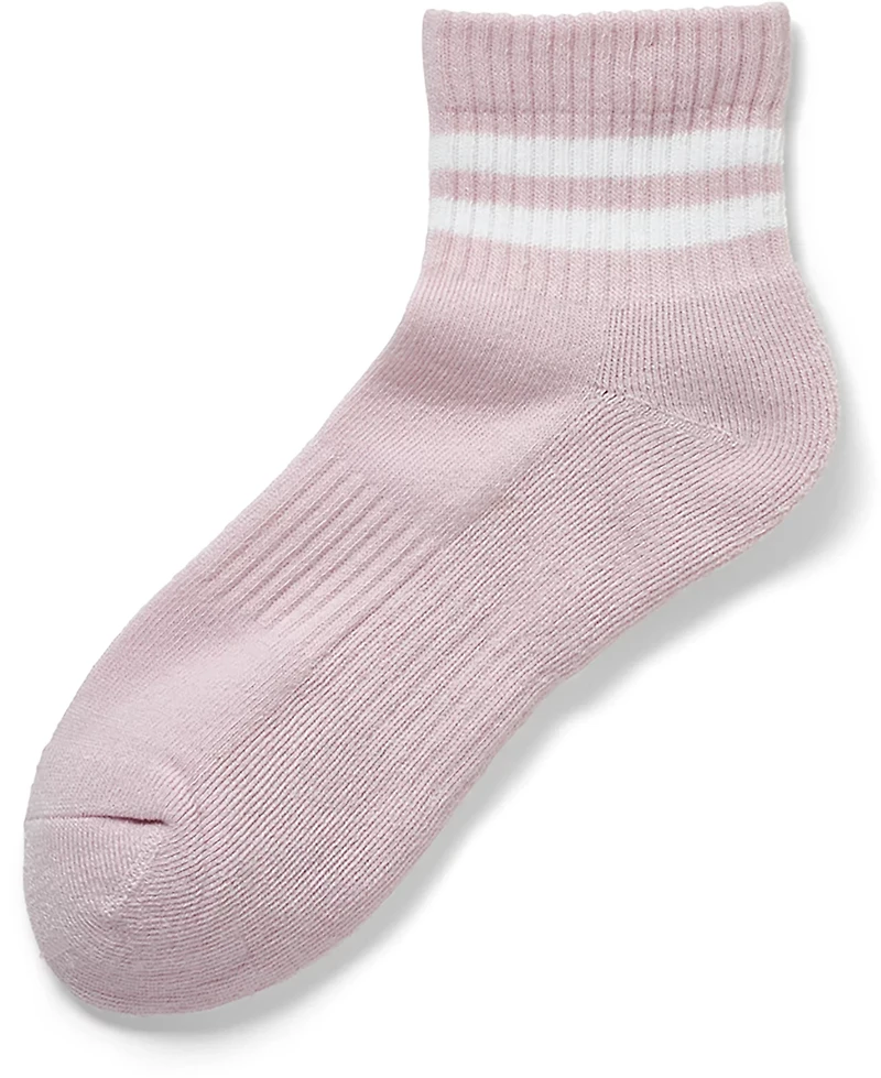 BCG Women's Solid Varsity Quarter Socks 6-Pack