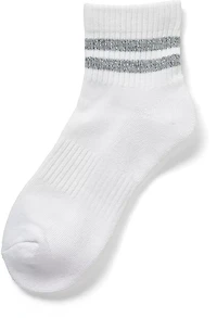 BCG Women's Solid Varsity Quarter Socks 6-Pack