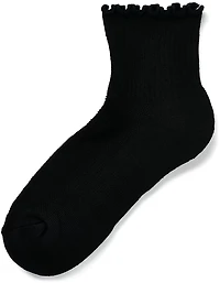 BCG Women's Sporty Ruffle Quarter Socks 6-Pack