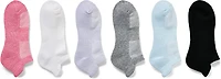 BCG Women's Athleisure Marl Tab No Show Socks 6-Pack