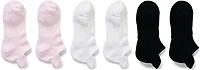 BCG Women's Nylon Triumph Curve Tab No Show Socks 6-Pack