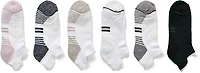 BCG Women's Anti-Friction Abstract Tab No Show Socks 6-Pack