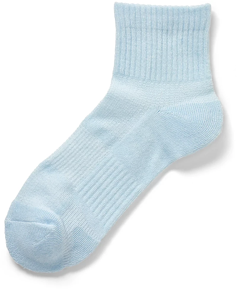 BCG Women's Mesh Wicking Quarter Socks 6-Pack