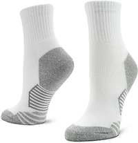 BCG Women's Bamboo Ricochet Rib Quarter Socks 6-Pack