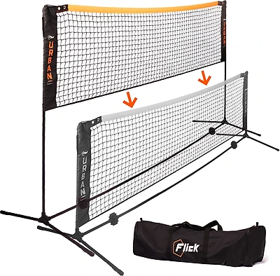 Flick Urban Dual Height Maxi Soccer/Tennis Net