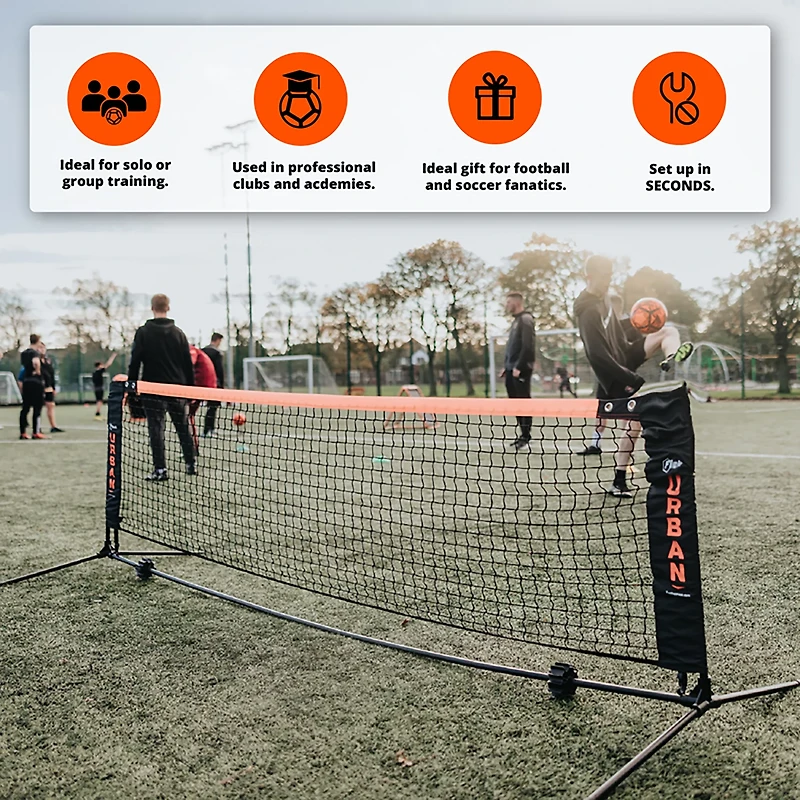 Flick Urban Dual Height Maxi Soccer/Tennis Net