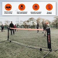 Flick Urban Dual Height Maxi Soccer/Tennis Net