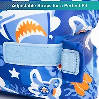 Aqua Leisure Boys’ Floateeze Blue Turtles Arm Bands