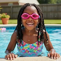 Aqua Leisure Girls’ LTS Pink Turtle Goggles