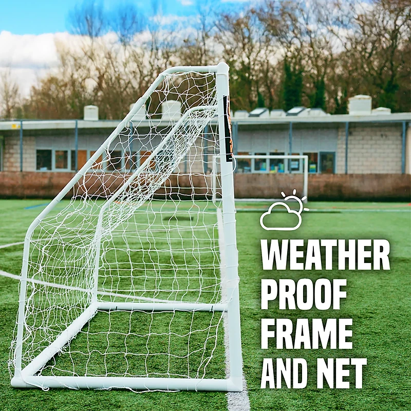 Flick Urban 6 ft x 4 ft UPVC Soccer Match Goal