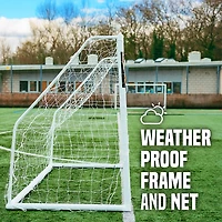 Flick Urban 6 ft x 4 ft UPVC Soccer Match Goal