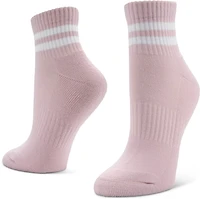 BCG Women's Solid Varsity Quarter Socks 6-Pack