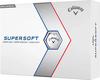 Callaway 2025 Supersoft Golf Balls 12-Pack