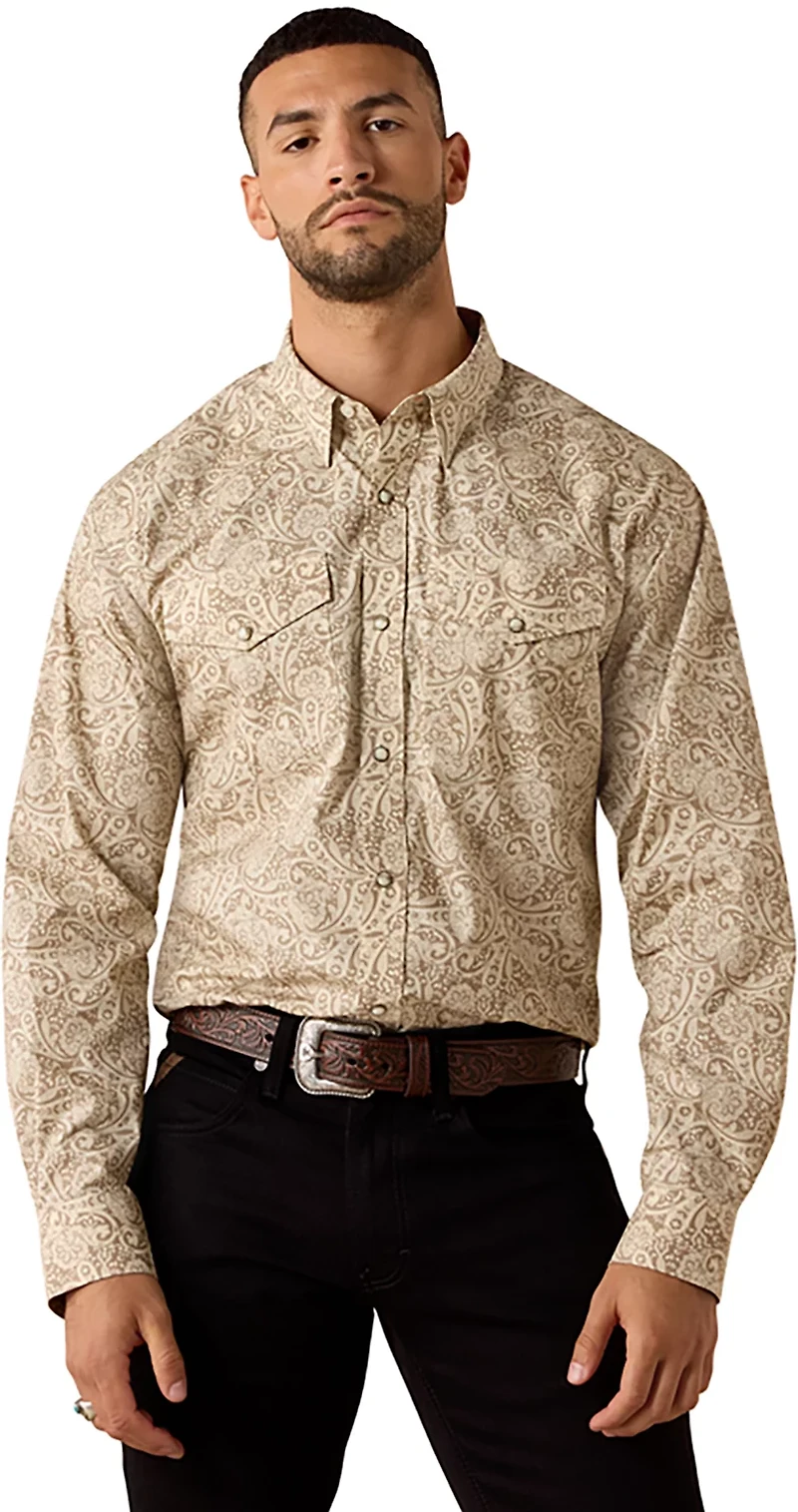 Ariat Men's Trevon Classic Fit Long Sleeve Snap Shirt