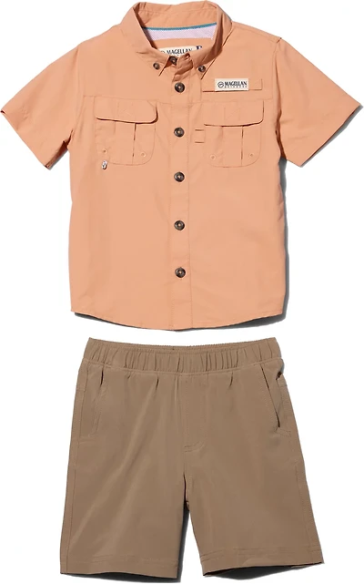 Magellan Outdoors Boys' Laguna Madre Short Sleeve Set