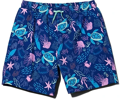 O'Rageous Boys' Jelly Printed Volley Lined Swim Shorts
