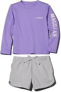 Magellan Girls' 4-6x Caddo Lake Tee & Short Set