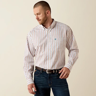 Ariat Men's Wrinkle Free Augustine Classic Fit Long Sleeve Shirt