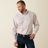 Ariat Men's Wrinkle Free Augustine Classic Fit Long Sleeve Shirt