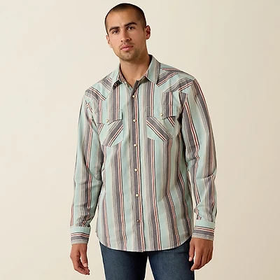 Ariat Men's Retro Hesperus Fitted Long Sleeve Snap Shirt