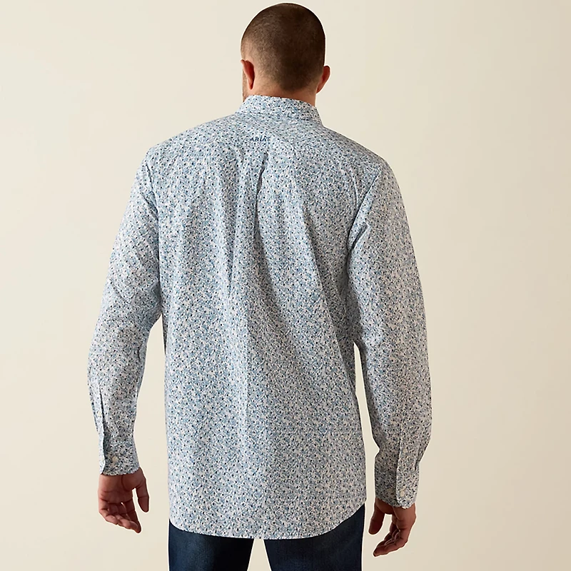 Ariat Men's Retro Hesperus Fitted Long Sleeve Snap Shirt