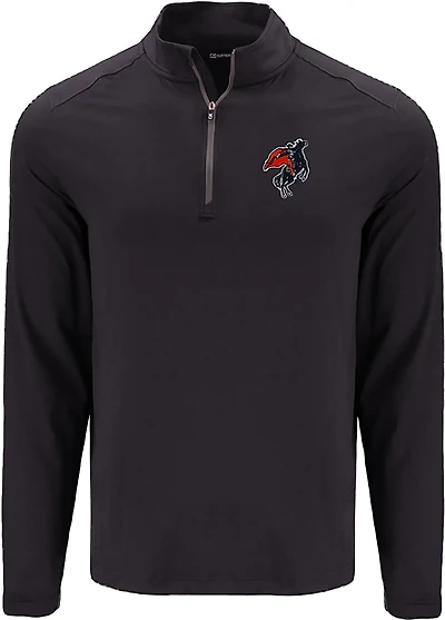 Cutter & Buck Men's Texas Tech University Retro Epic Comfort 1/4-Zip Top
