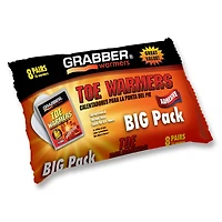 Grabber Toe Warmers 8-Pack