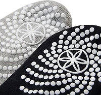 Gaiam Grippy Crew Socks 2-Pack