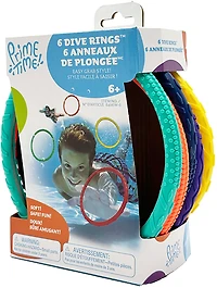 Prime Time Toys, LLC. Dizzy Dive Rings 6-Pack