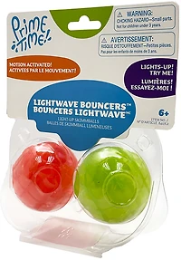 Prime Time Toys, LLC. Lightwave Bouncers Light-up Skimmballs 2-Pack