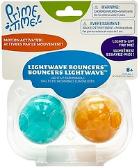 Prime Time Toys, LLC. Lightwave Bouncers Light-up Skimmballs 2-Pack