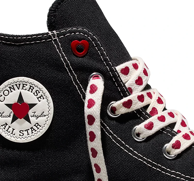 Converse Kids' Chuck Taylor All Star Heart Lace Shoes