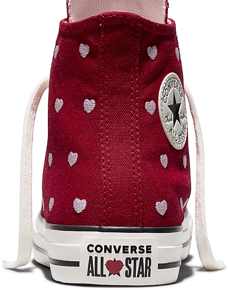 Converse Kids' Chuck Taylor All Star Embroidered Hearts Shoes
