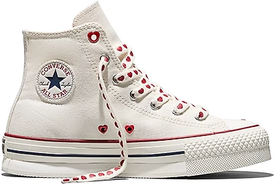 Converse Kids' Chuck Taylor All Star EVA Lift Hearts Shoes