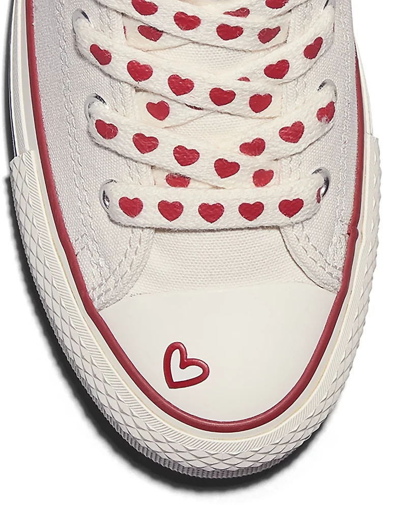 Converse Kids' Chuck Taylor All Star EVA Lift Hearts Shoes
