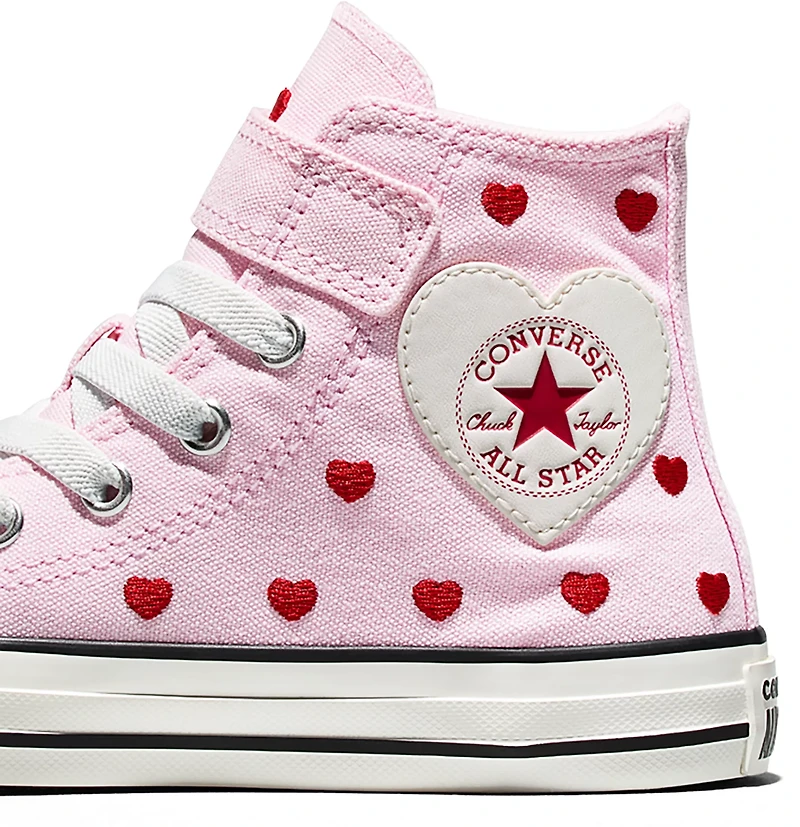 Converse Kids' Chuck Taylor All Star Hearts & Roses Easy On Shoes