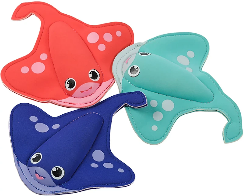 Coconut Grove Dive Buddies Stevie the Stingray 3-Pack