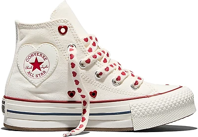 Converse Kids Pre School Chuck Taylor All Star EVA Lift Hearts Shoes