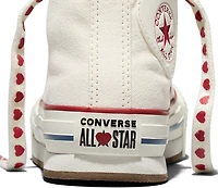 Converse Kids Pre School Chuck Taylor All Star EVA Lift Hearts Shoes