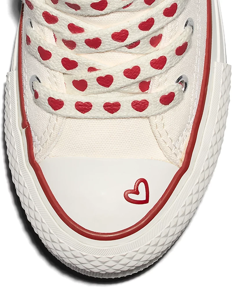 Converse Kids Pre School Chuck Taylor All Star EVA Lift Hearts Shoes
