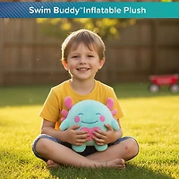 Aqua Leisure SwimBuddy Inflatable Plush Axolotl