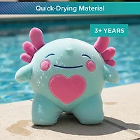 Aqua Leisure SwimBuddy Inflatable Plush Axolotl