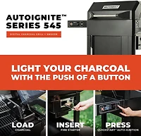 Masterbuilt AutoIgnite Series 545 Digital Charcoal Grill and Smoker