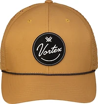 Vortex Men's Script Logo Silicone Patch Cap