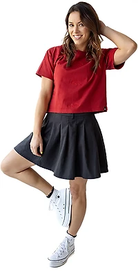 Gameday Social Women's University of Arkansas Ritter Repeat Heavyweight Crop T-shirt